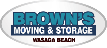 Browns Moving & Storage Logo